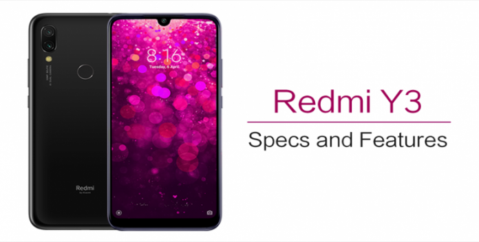 redmi y3 showroom price