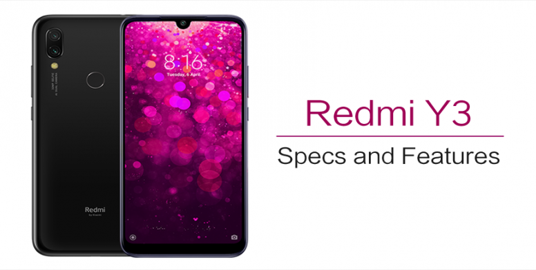 redmi y3 market price