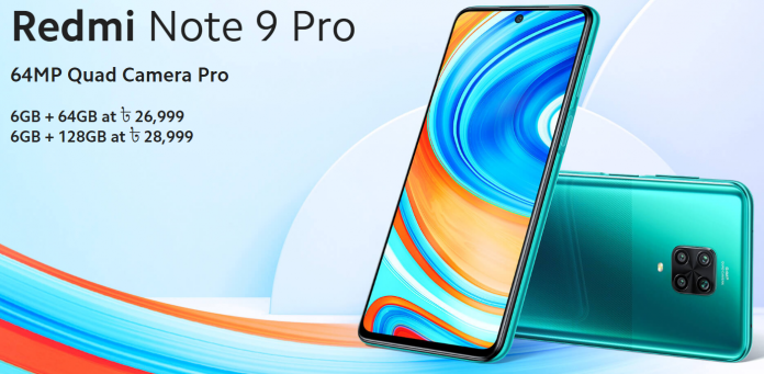 redmi note 9 pro in bangladesh