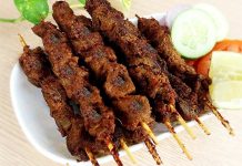 গরুর বটি কাবাব
