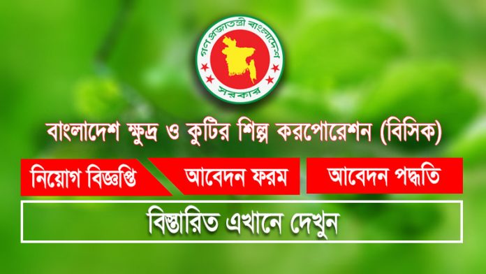 bscic new job circular 2019