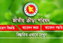 NSC Job Circular