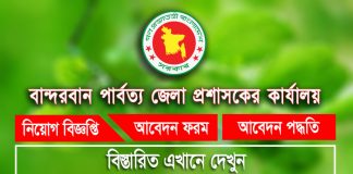 Bandarban DC Office Job