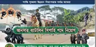 Battalion Ansar Job Circular