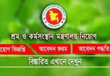 Ministry of Labour and Employment Job Circular