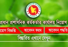 Office of Chief Administrative Officer Ministry of Defence Job circular