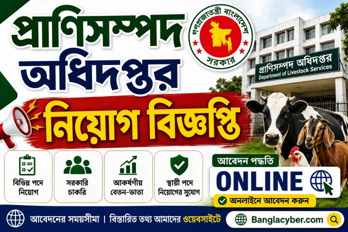 Department of Livestock Services DLS Job Circular