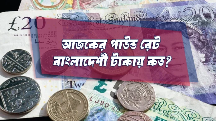 British Pound GBP to Bangladeshi Taka BDT Bank rate